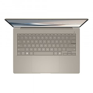 Asus Zenbook A14 UX3407RA-QD020W - 14 FHD OLED, Snapdragon X Elite X1E78, 32GB, 1TB SSD, Qualcomm Adreno, Windows 11, háttérvilágítású billentyűzet, bézs laptop