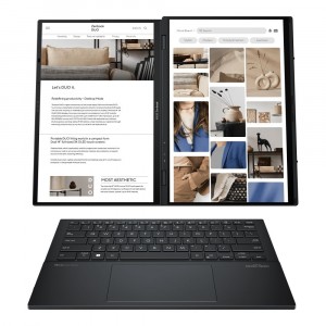 ASUS ZenBook Duo 14 UX8406MA-PZ051W - 14 WQXGA, Intel® Core™ Ultra 9 185H, 32GB, 21TB SSD, Intel® Arc Graphics, Windows 11 Home, Szürke Laptop