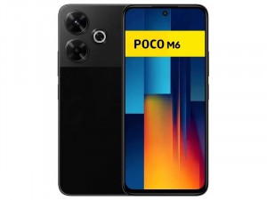 Xiaomi Poco M6 4G 128GB 6GB Dual-SIM Fekete Okostelefon