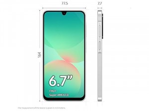 Samsung Galaxy A26 5G A266 128GB 6GB Dual-Sim Fehér Okostelefon