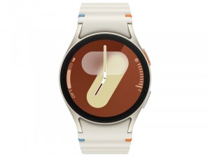 Samsung Galaxy Watch 7 L300N Alumínium házas 40mm Krémszínű Okosóra sportszíjjal