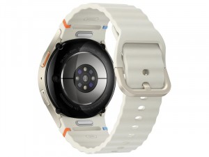 Samsung Galaxy Watch 7 L300N Alumínium házas 40mm Krémszínű Okosóra sportszíjjal