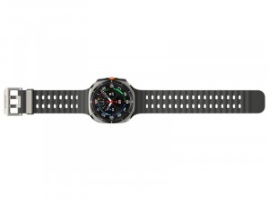 Samsung Galaxy Watch Ultra LTE L705 Titánium házas 47mm Ezüst Okosóra, fekete sportszíjjal