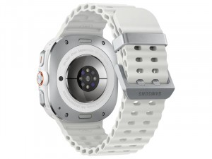 Samsung Galaxy Watch Ultra LTE L705 Titánium házas 47mm Fehér Okosóra, fehér sportszíjjal