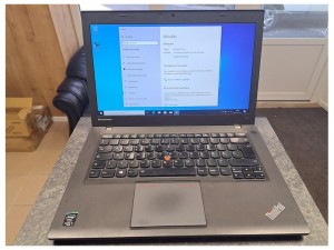 Lenovo Thinkpad T440 14 HD, Intel® Core™ i5 Processzor-4300U, 8GB, 256GB SSD, Intel® HD, Windows 10 Pro, Fekete használt laptop