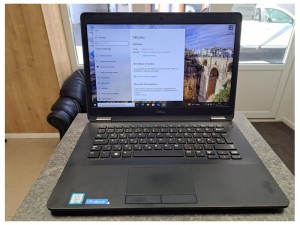 Dell Latitude E7470 14 HD, Intel® Core™ i5 Processzor-6300, 8GB, 256GB SSD, Intel® HD, Windows 10 Pro, Fekete használt laptop