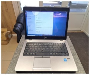 HP Elitebook 840 G1 14 HD+ TOUCH, I5-4210, 4GB, 500GB HDD, Intel® HD Graphics, Windows 10 Pro, szürke használt laptop