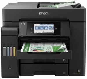 Epson EcoTank L6550 színes tintasugaras A4 MFP, DADF, duplex, LAN, WIFI, FAX Fekete nyomtató