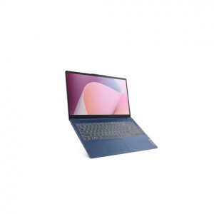 Lenovo Ideapad Slim 3 15ABR8 82XM00RWHV - 15,6 FHD, AMD® Ryzen™ 5 5625U, 16GB, 512GB SSD, AMD® Radeon™ Graphics, FreeDOS, billentyűzetvilágítás, kék laptop