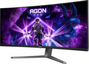 AOC AGON Pro 34 AG346UCD - QD-OLED 175Hz WQHD Ívelt Gaming monitor