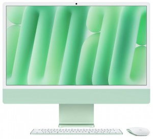 Apple IMAC 24: GREEN/M4 10C CPU/10C GPU/16GB/256GB-MAG MWUY3MG/A