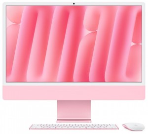 Apple IMAC 24: PINK/M4 8C CPU/8C GPU/16GB/256GB-MAG mwug3mg/a