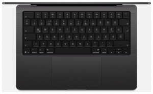 Apple MacBook Pro 14 M4 Max - 14 Liquid Retina XDR, M4 Pro 14C, 32C GPU, 36GB, 1TB SSD, Fekete laptop