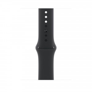 Apple Watch S11 GPS 46mm Jet Black Aluminium Case with Black Sport Band - M/L