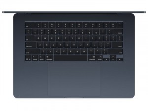 Apple MacBook Air 15.3 M4 2025 - 15,3 Liquid Retina, M4 10C/10C/16C, 24GB, 512GB SSD, Éjfekete laptop