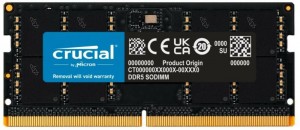Crucial 32GB 4800Mhz CL40 DDR5 1,1V notebook memória
