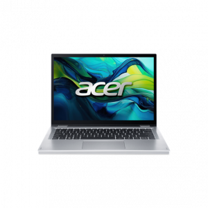 Acer Spin AGSP14-31PT-38EQ - 14 WUXGA IPS, Intel®Core™ 3 N355, 8GB, 128GB SSD, Intel® Graphics, Windows® 11 Home, Érintőkijelző, Ezüst laptop