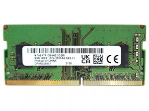 Micron 8GB 3200MHz 1Rx8 DDR4 notebook memória (OEM)
