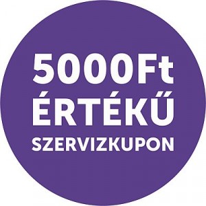 Szervizkupon minden új laptop mellé (5 000 Ft)
