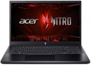 Acer Nitro V ANV15-51-556Z 15,6 FHD 144Hz Intel® Core™ i5 Processzor-13420H, 16GB, 512GB SSD, NVIDIA GeForce RTX 4050 6GB, No OS, Fekete Laptop