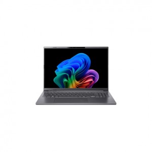 Acer Aspire 16 AI A16-61M-R9Y8 16 2K OLED 120Hz AMD Ryzen AI 5 330, 16GB, 1TB SSD, AMD Radeon Graphics, Windows® 11 Home, Acélszürke Laptop