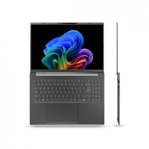 Acer Aspire 16 AI A16-61M-R9Y8 16 2K OLED 120Hz AMD Ryzen AI 5 330, 16GB, 1TB SSD, AMD Radeon Graphics, Windows® 11 Home, Acélszürke Laptop