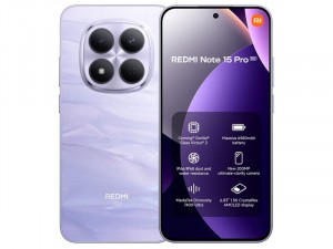 Xiaomi Redmi Note 15 Pro 5G Dual Sim 12GB 512GB Lila Okostelefon