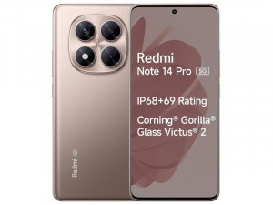 Xiaomi Redmi Note 14 Pro 5G Dual Sim 12GB 512GB Homok Arany Okostelefon