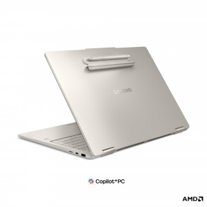 Lenovo Yoga 7 2-in-1 16AGP11 16 OLED AMD Ryzen AI 7 445, 16GB, 512GB SSD, AMD Radeon 840M Graphics, FreeDOS, Fehér Laptop