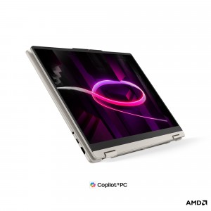 Lenovo Yoga 7 2-in-1 16AGP11 16 OLED AMD Ryzen AI 7 445, 16GB, 512GB SSD, AMD Radeon 840M Graphics, FreeDOS, Fehér Laptop