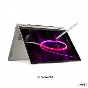 Lenovo Yoga 7 2-in-1 14AGP11 14 OLED AMD Ryzen AI 5 435, 16GB, 512GB SSD, AMD Radeon 840M Graphics, FreeDOS, Fehér Laptop