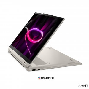 Lenovo Yoga 7 2-in-1 14AGP11 14 OLED AMD Ryzen AI 5 435, 16GB, 512GB SSD, AMD Radeon 840M Graphics, FreeDOS, Fehér Laptop