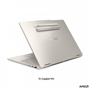 Lenovo Yoga 7 2-in-1 14AGP11 14 OLED AMD Ryzen AI 5 435, 16GB, 512GB SSD, AMD Radeon 840M Graphics, FreeDOS, Fehér Laptop