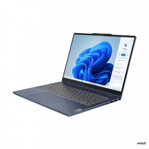 Lenovo IdeaPad 5 2-in-1 14AHP9 14 WUXGA AMD Ryzen 5 8645HS, 16GB, 512GB SSD, AMD Radeon 760M Graphics, FreeDOS, Kék Laptop