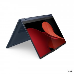 Lenovo IdeaPad 5 2-in-1 14AHP9 14 WUXGA AMD Ryzen 5 8645HS, 16GB, 512GB SSD, AMD Radeon 760M Graphics, FreeDOS, Kék Laptop