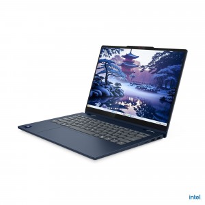 Lenovo IdeaPad 5 2-in-1 14IAL10 14 WUXGA Intel® Core™ Ultra 7 255H, 16GB, 1TB SSD, Intel® Arc 140T, FreeDOS, Kék Laptop