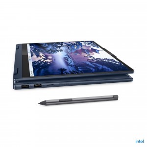 Lenovo IdeaPad 5 2-in-1 14IAL10 14 WUXGA Intel® Core™ Ultra 7 255H, 16GB, 1TB SSD, Intel® Arc 140T, FreeDOS, Kék Laptop