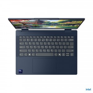 Lenovo IdeaPad 5 2-in-1 14IAL10 14 WUXGA Intel® Core™ Ultra 7 255H, 16GB, 1TB SSD, Intel® Arc 140T, FreeDOS, Kék Laptop
