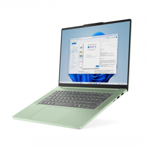 Lenovo IdeaPad Slim 5 15ARP10 15,3 WUXGA AMD Ryzen 7 7735HS, 16GB, 1TB SSD, AMD Radeon 680M Graphics, FreeDOS, Zöld Laptop