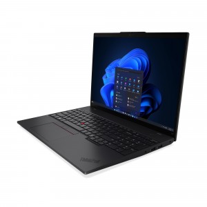 Lenovo ThinkPad L16 G2 16 WUXGA Intel® Core™ Ultra 7 255U, 16GB, 512GB SSD, Intel® Graphics, Windows® 11 Pro, Fekete Laptop