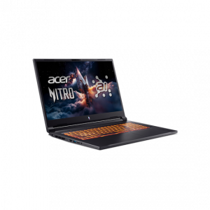 Acer Nitro V 17 AI ANV17-41-R094 17,3 QHD 165Hz AMD Ryzen 7 260, 32GB, 1TB SSD, NVIDIA GeForce RTX 5070 8GB, FreeDOS, Obszidiánfekete Laptop