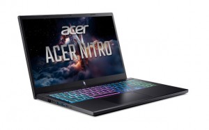 Acer Nitro V ANV15-A31-R5BC 15,6 FHD 165Hz AMD Ryzen 5 150, 16 GB, 1 TB SSD, NVIDIA GeForce RTX 5050 8GB, FreeDOS, Obszidiánfekete Laptop