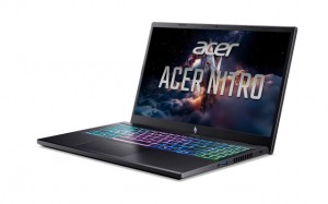 Acer Nitro V ANV15-A31-R5BC 15,6 FHD 165Hz AMD Ryzen 5 150, 16 GB, 1 TB SSD, NVIDIA GeForce RTX 5050 8GB, FreeDOS, Obszidiánfekete Laptop