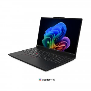 Lenovo ThinkPad T16 G5 16 WUXGA Intel® Core™ Ultra 5 325, 16 GB, 512GB SSD, Windows® 11 Professional, Fekete Laptop