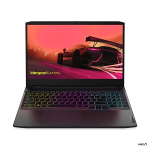 Javított Lenovo IdeaPad Gaming 3 15ACH6 15,6 FHD AMD Ryzen 5 5500H, 16GB, 512GB SSD, NVIDIA GeForce RTX 2050 4GB, FreeDOS, Fekete Laptop
