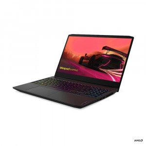 Javított Lenovo IdeaPad Gaming 3 15ACH6 15,6 FHD AMD Ryzen 5 5500H, 16GB, 512GB SSD, NVIDIA GeForce RTX 2050 4GB, FreeDOS, Fekete Laptop