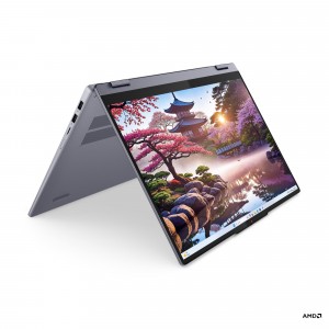 Lenovo IdeaPad 5 2-in-1 16AKP10 16 WUXGA AMD Ryzen AI 5 340, 16GB, 512GB SSD, FreeDOS, Szürke Laptop