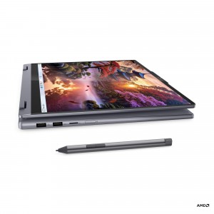 Lenovo IdeaPad 5 2-in-1 16AKP10 16 WUXGA AMD Ryzen AI 5 340, 16GB, 512GB SSD, FreeDOS, Szürke Laptop