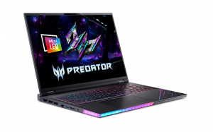 Acer Predator Helios 18 PH18-I71-905T 18 WQXGA Mini LED 250Hz Intel® Core™ Ultra 9 290HX Plus, 96GB, 2TB SSD, NVIDIA GeForce RTX 5080 16GB, Windows 11 Home, Fekete Laptop