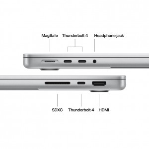 Apple MacBook Pro 16 M5 Pro - 16 Liquid Retina XDR, M5 Pro 18C, 20C GPU, 24GB, 1TB SSD, Ezüst Laptop